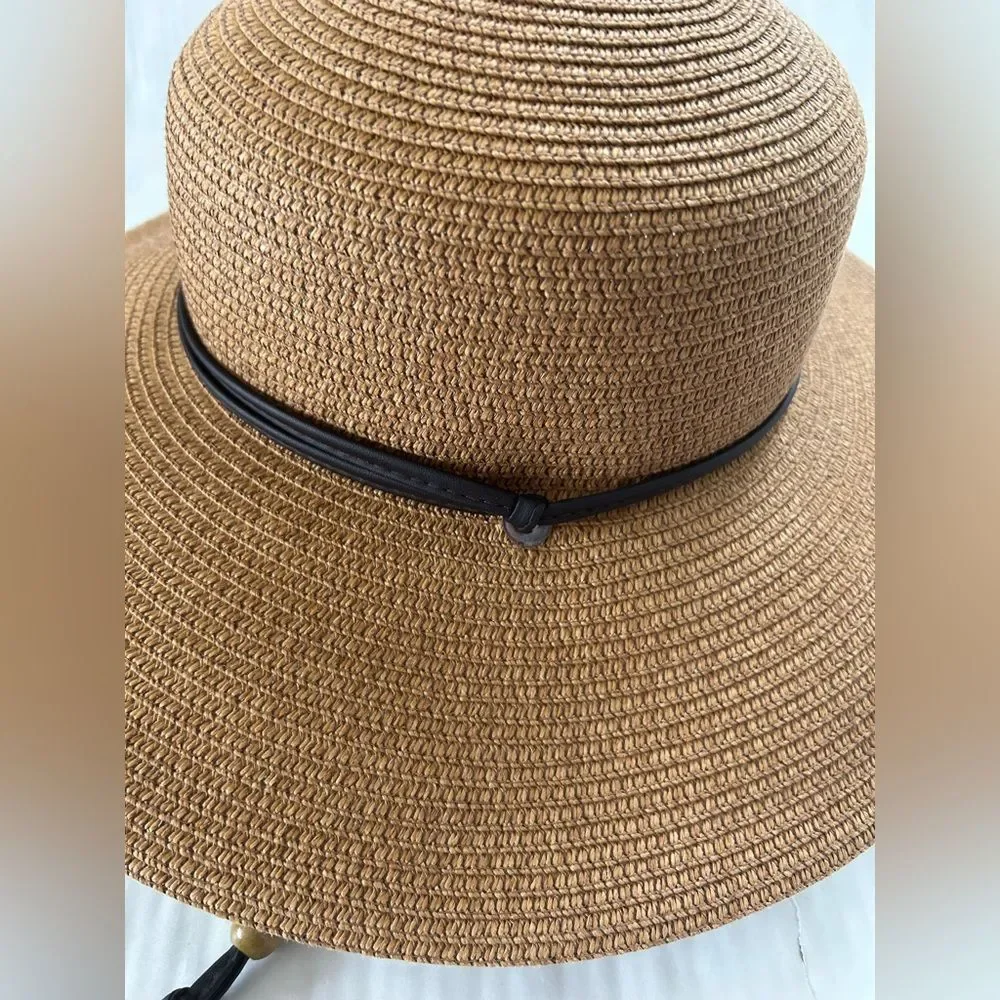 Sloggers Elegant Brown Sun Hat 22.5 ins Size M - Picture 3 of 7